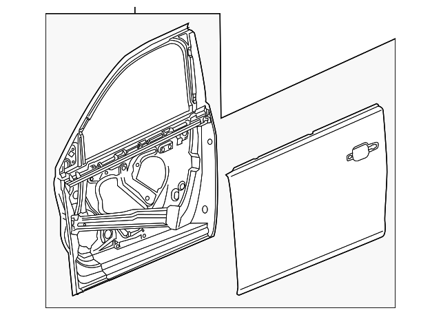 2016-2024 Chevrolet Malibu Driver Side Door 84263562 | OEM Parts  