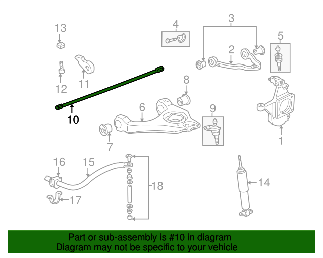 20022006 GM Torsion Bar 15058266 OEM Parts Online