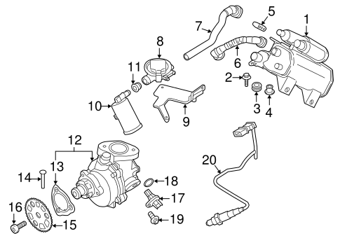 Emission Components for 2011 BMW X3 | BMW of South Atlanta Parts