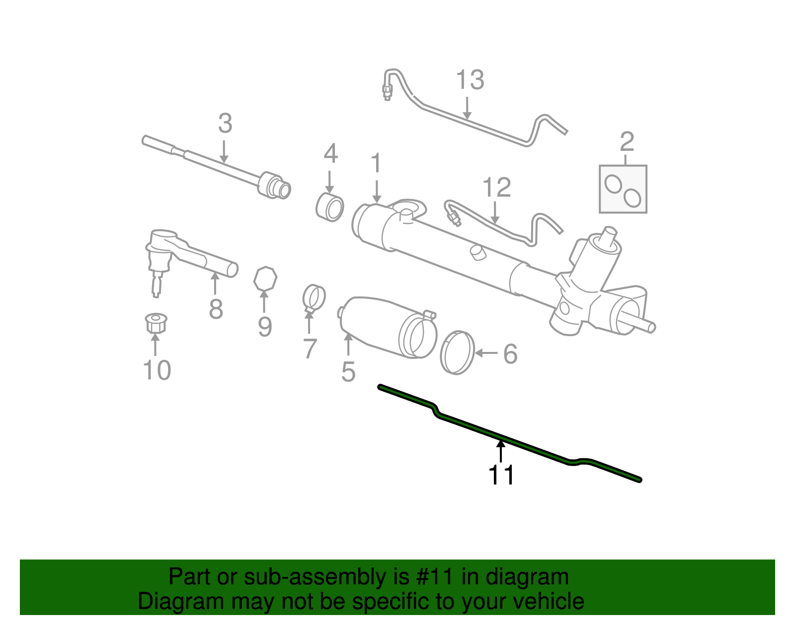 Multi-Purpose Pipe - GM (12548430)
