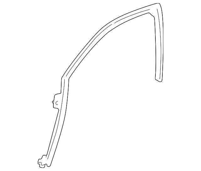 Glass Weather-Strip - Buick (25769330)