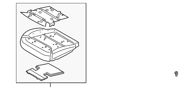 Seat Cushion Pad - Ford (LB5Z-7863840-A)