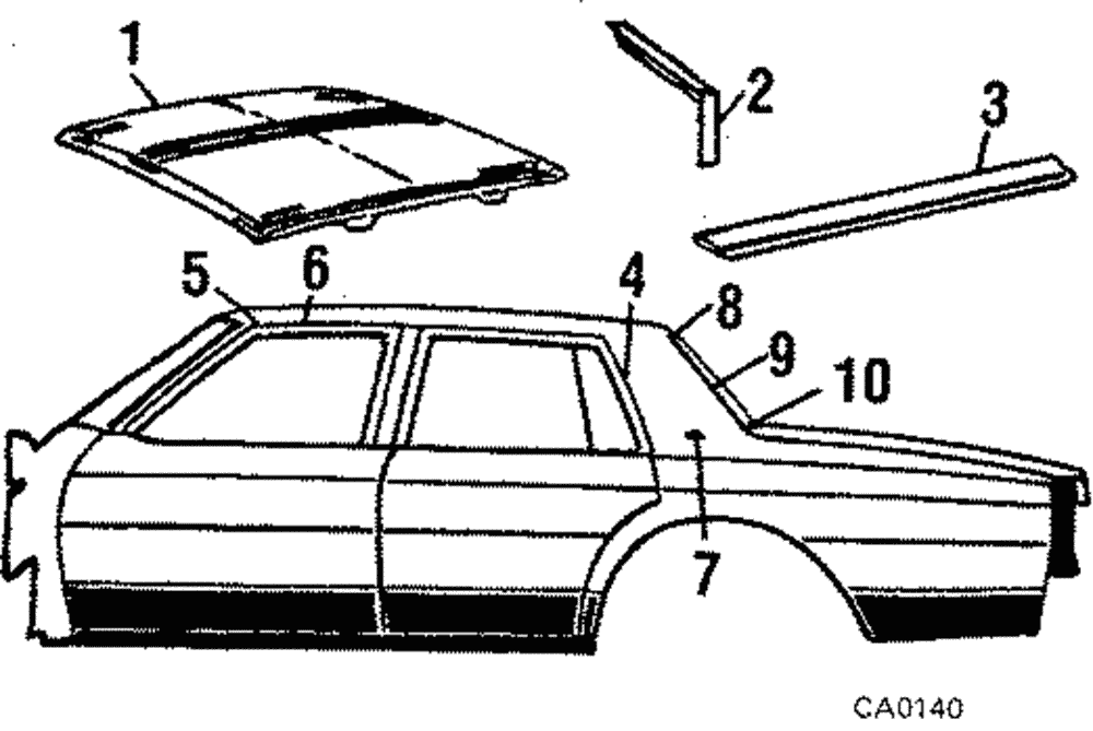 Reveal Molding - GM (20127369)