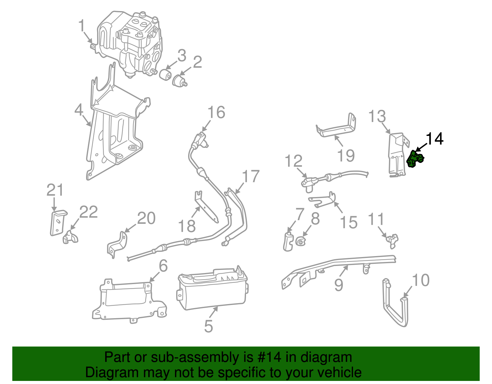 Rear Sensor Clip - Volkswagen (811-971-848-E)