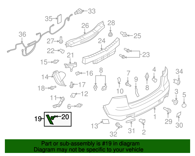 20072015 Mazda CX9 OEM NEW 0715 Mazda CX9 Driver Sd Bumper Trim Rear Fender Molding TD1151