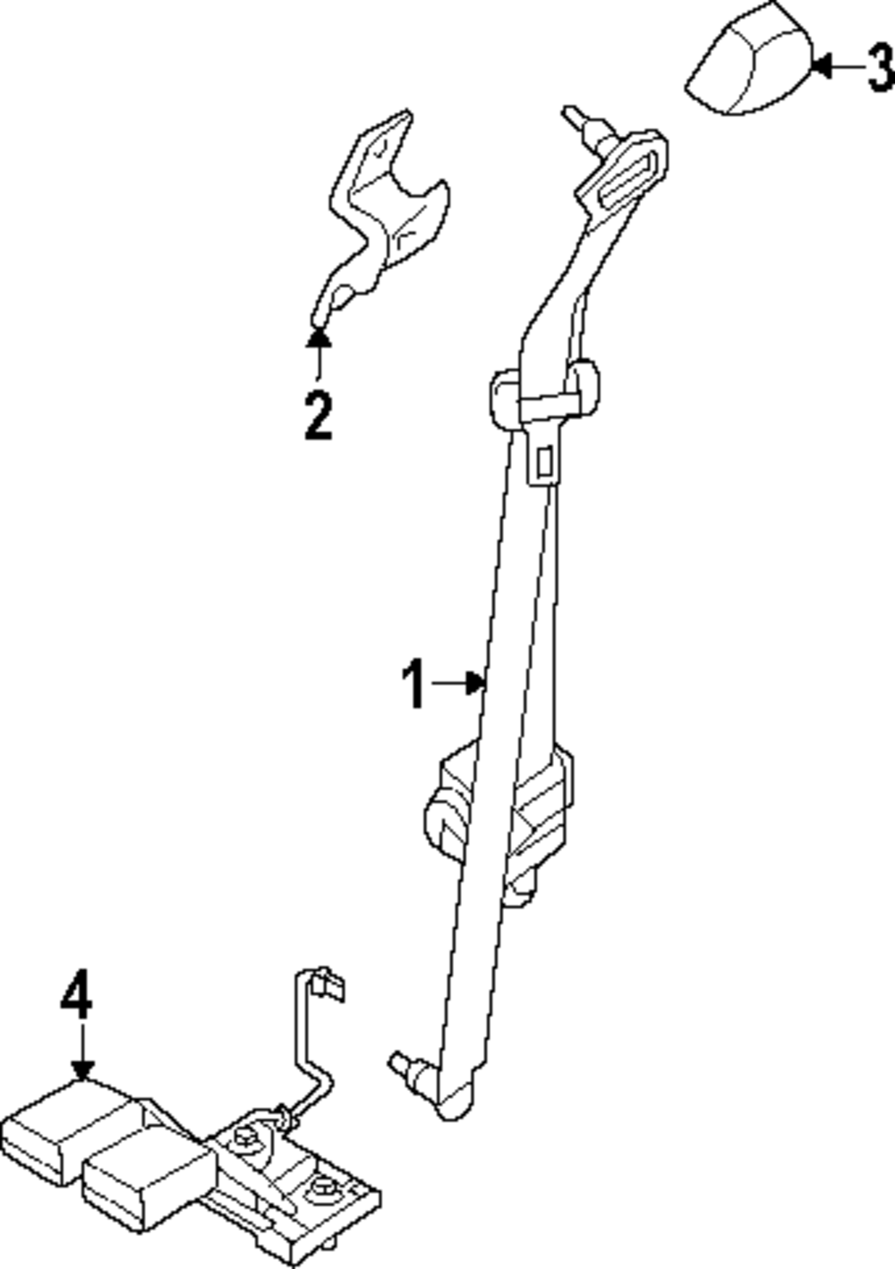 Jeep Seat Belt Dodge Seat Belt Repair Service - SINGLE STAGE For All Models & Colors (You Mail In) Passenger Seatbelt - Foto 3