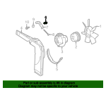 1996 2007 Toyota Engine Cooling Fan Shroud Clip 90468 06092 Toyota Parts