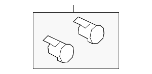 Genuine Ford Parking Aid Sensor Bracket HC3Z-15K861-AD