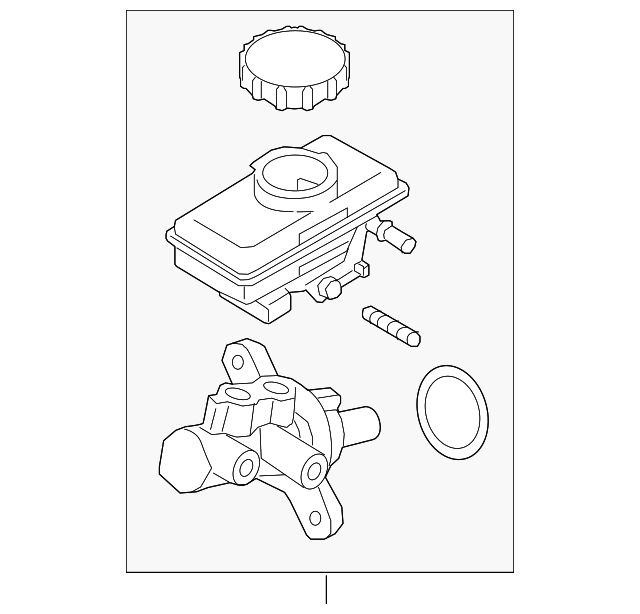 20162023 Mazda MX5 Miata Master Cylinder NAYJ4340ZA