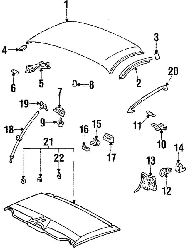 Genuine Toyota Weatherstrip 62383-14030