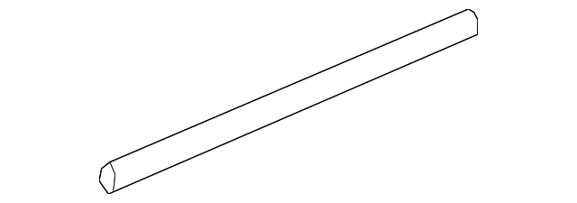 Passenger Side Front Door Window Inner Sealing Strip - GM (92258775)