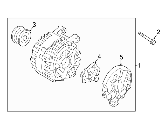 36010604 - Alternator 2015-2022 Volvo | AutoNation Parts