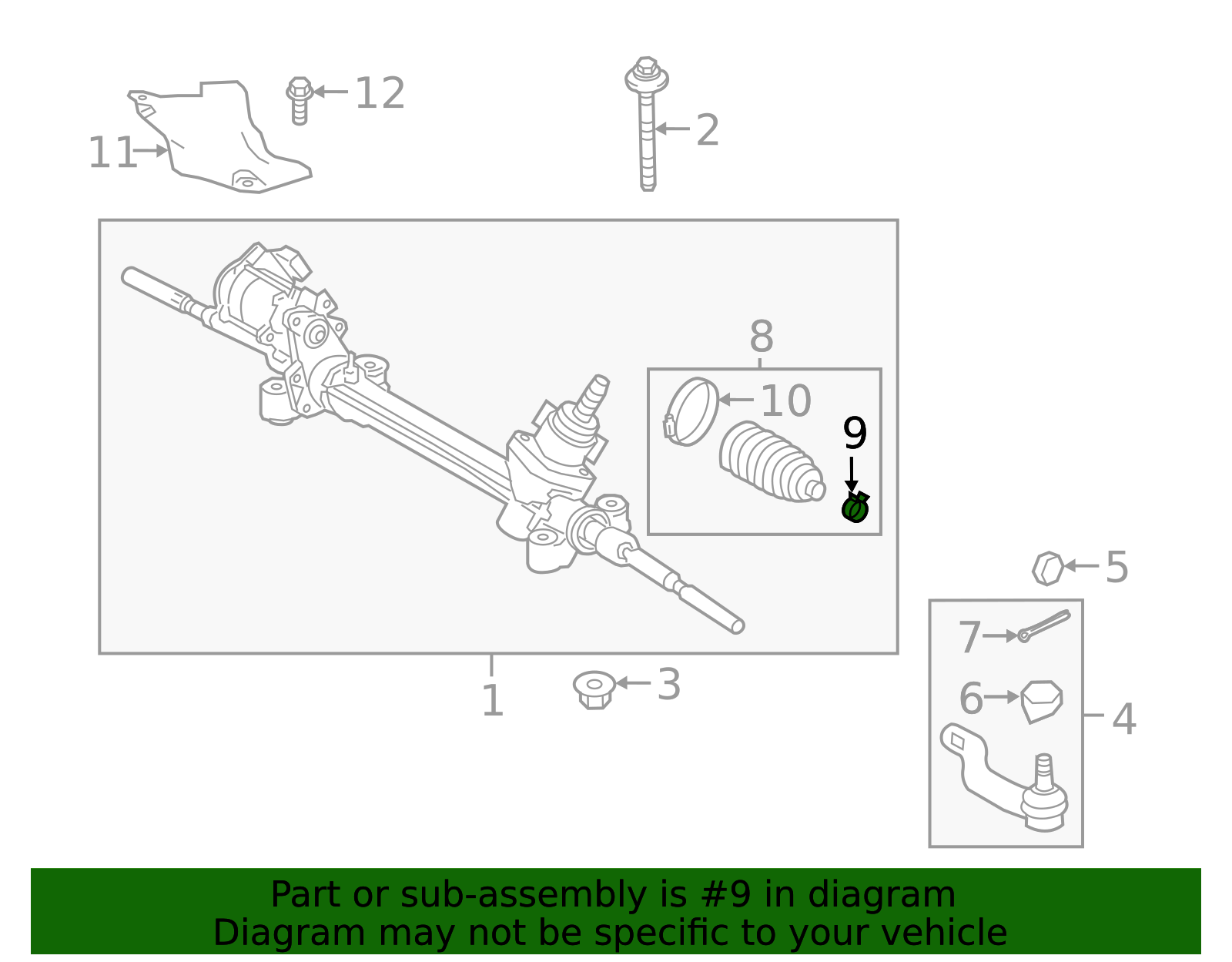 Boot Kit Clamp - Toyota (45537-02020)