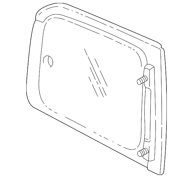 Window Assembly, Rear S/D              <Use 1C5J 2850A> - GM (12457555)