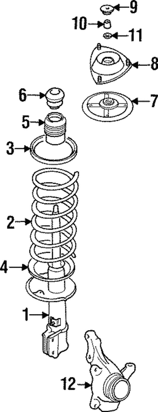 Genuine Hyundai 54630-34051 Spring Front Genuine Hyundai 54630-34051 Spring Front