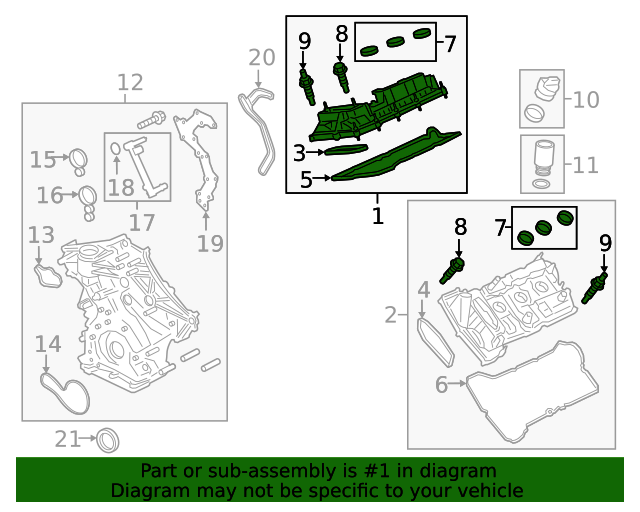 20212023 Ford F150 Valve Cover JT4Z6582C