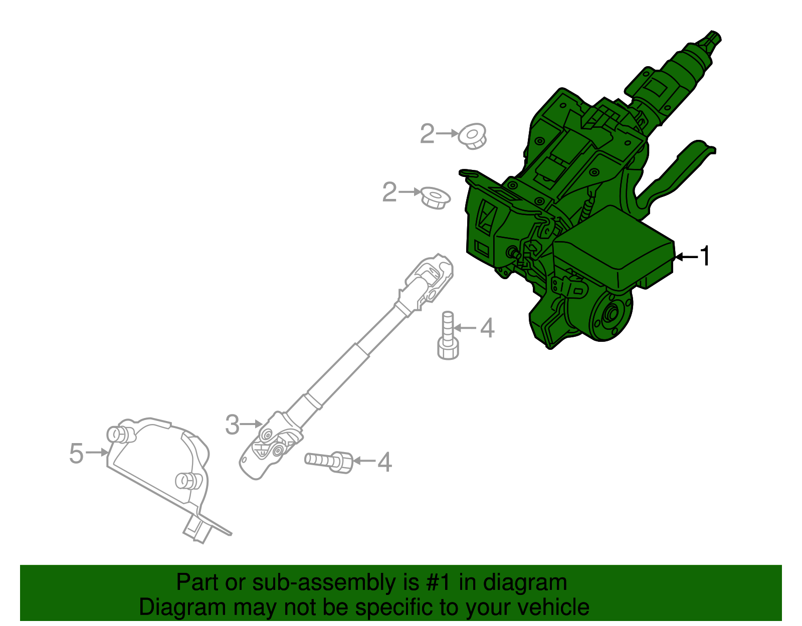 Power Steering Assist Motor - Scion (45250-WB011)
