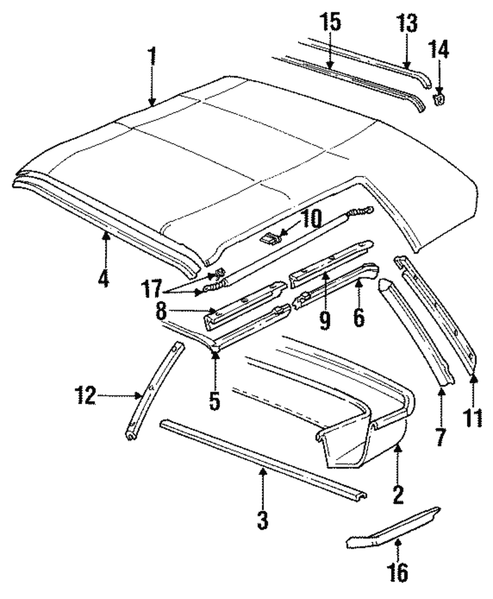 Retainer-W/Strip Front - GM (20504791)