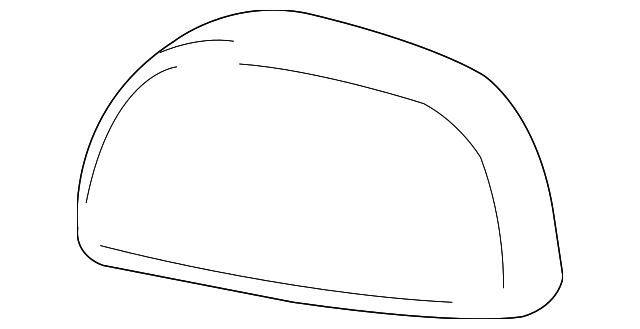 Genuine Toyota 87945-42041 Outer Mirror Cover
