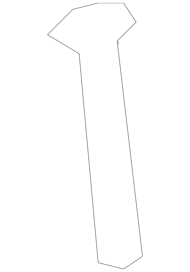Guide Assembly, D/Seat H/Rst                  *Gray - GM (88994731)