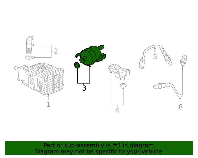 20202022 Cadillac CT5 Vapor Canister Purge Tube 12678817
