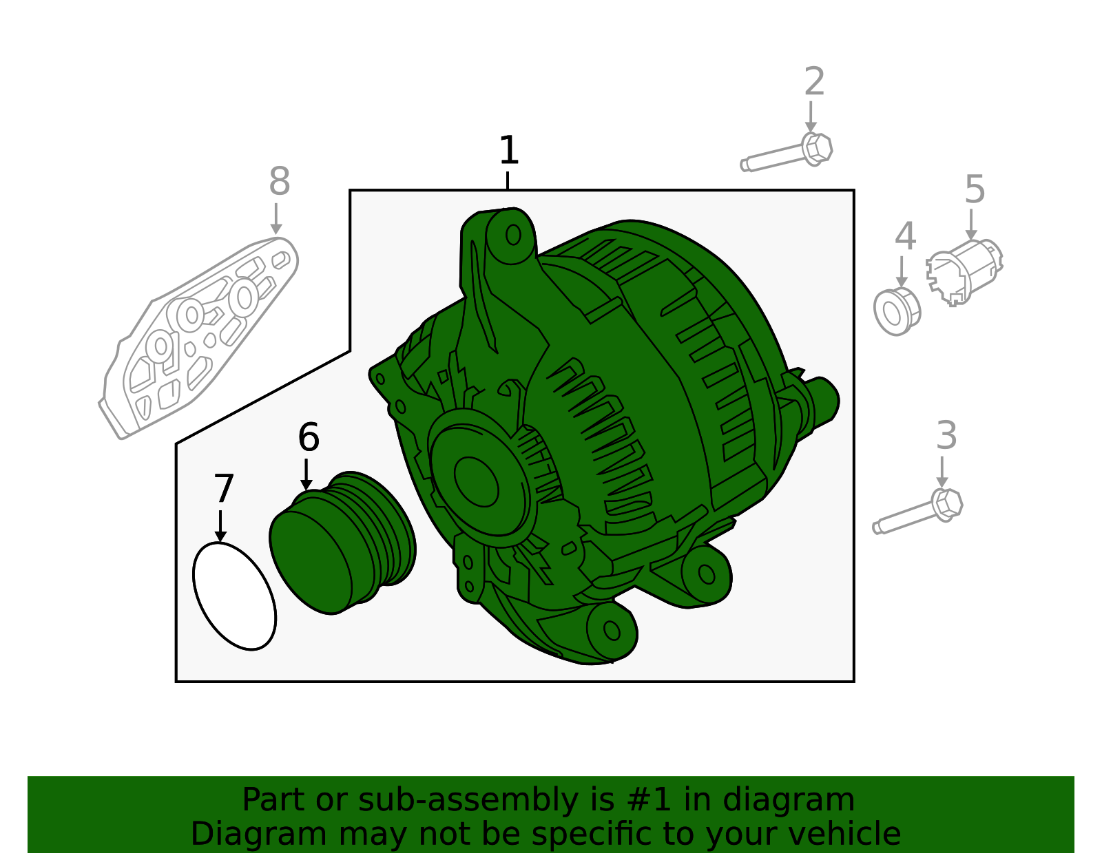 Motorcraft™ Alternator - Ford (GL-9929)
