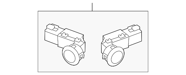 Honda Genuine 08V67-TA0-150K Back-Up Sensor