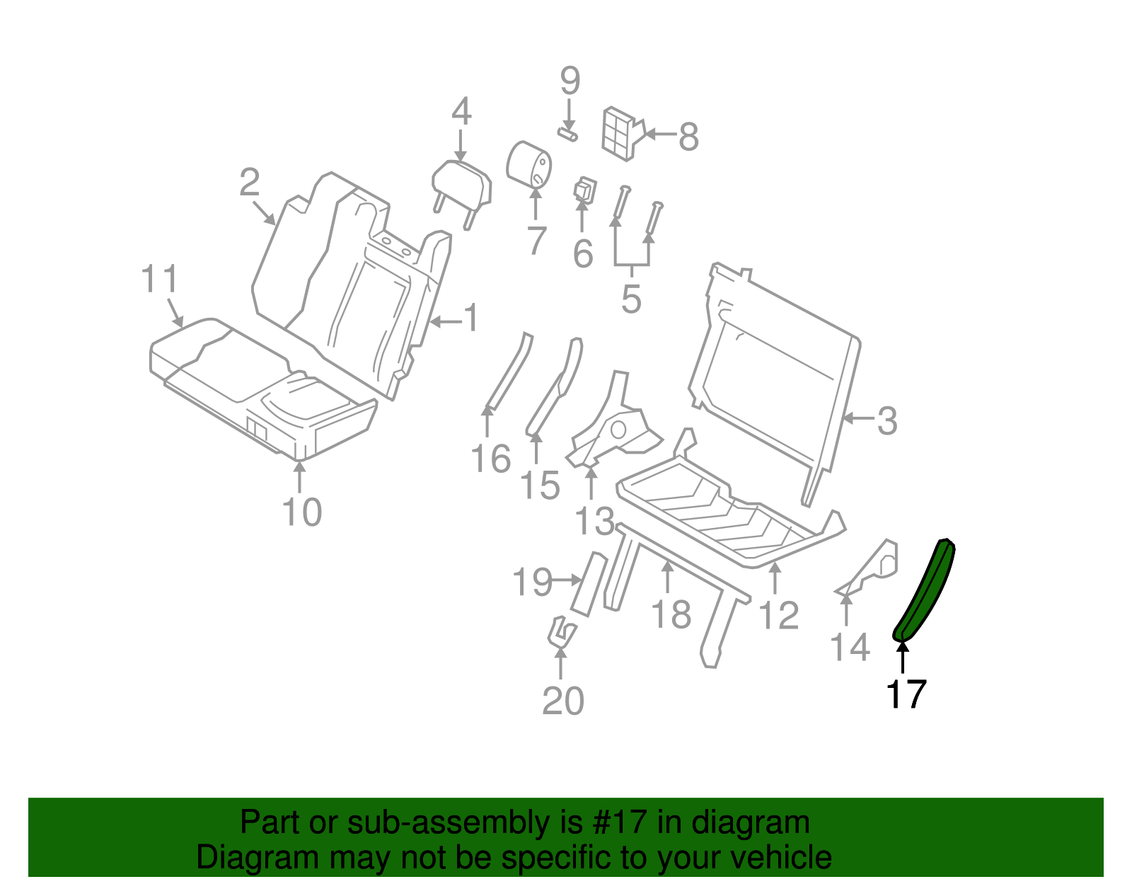 Cover - Ford (GL1Z-78624C33-BB)