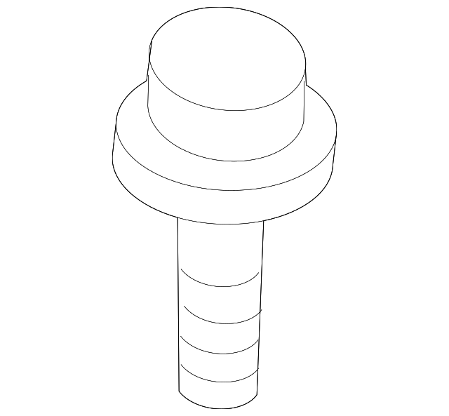 1129006146B Vapor Canister Mount Bolt 20192023 Kia Forte Kia