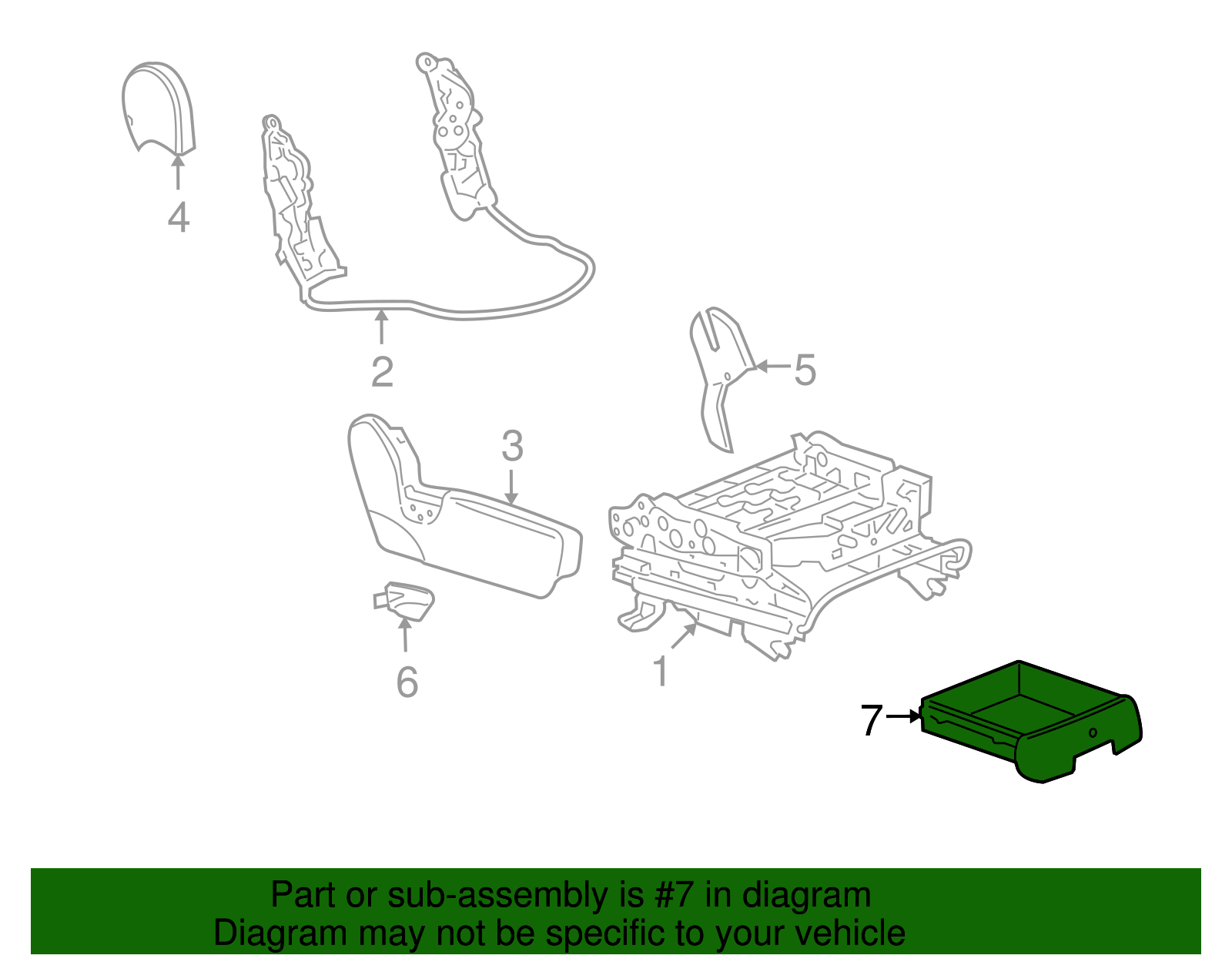 Tray - GM (96844752)