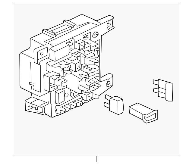 20082010 Mitsubishi Lancer Fuse & Relay Box 8637A478 MITSUBISHI WHOLESALE AUTO PARTS