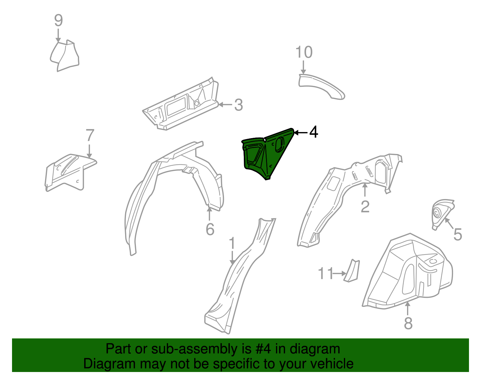 Panel Extension - GM (25661063)
