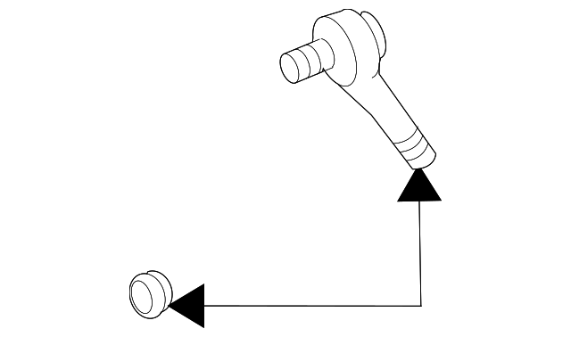 Steering Linkage Inner Tie Rod - GM (12471301)