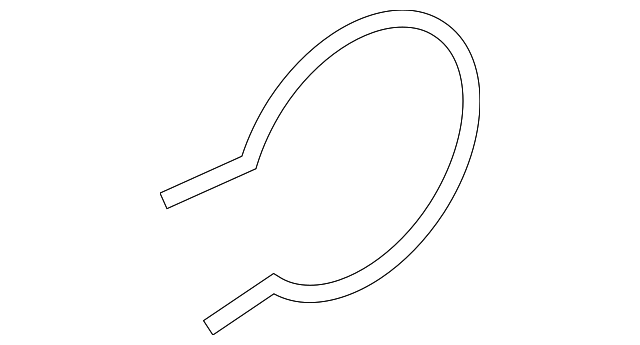 Door Window Handle Retainer - GM (94535137)