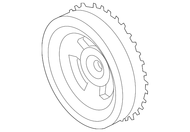 2020-2023 Ford Engine Crankshaft Pulley LX6Z-6312-A | OEM Parts Online