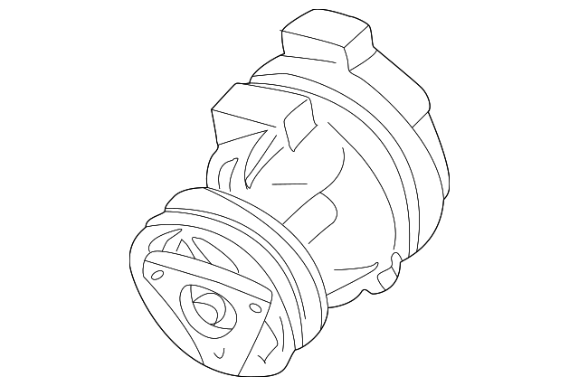 Compressor Assembly, A/C - GM (89018888)