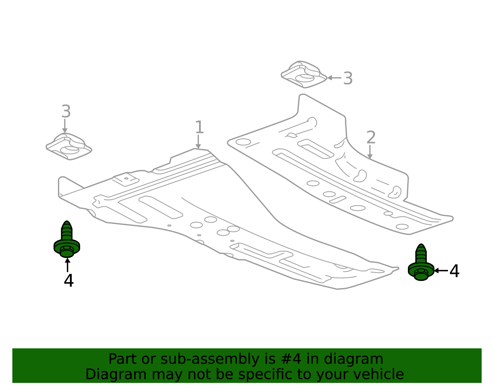 Multi-Purpose Bolt - GM (94520668)