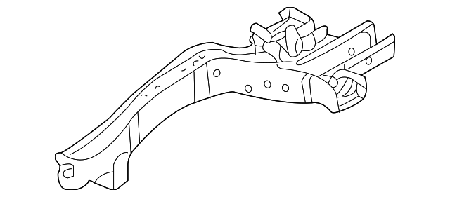 2007-2008 Hyundai Entourage Lower Rail 64601-4D010 | Hyundai Wholesale ...