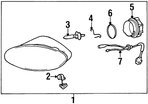 Genuine Hyundai 82720-33000-AQ Door Grip Handle Assembly Right