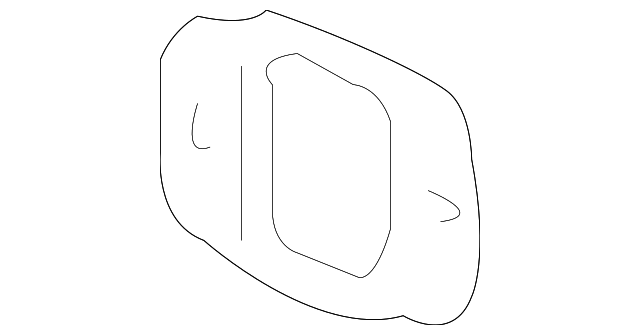 Front Bumper Impact Bar Anchor Plate - GM (20982343)