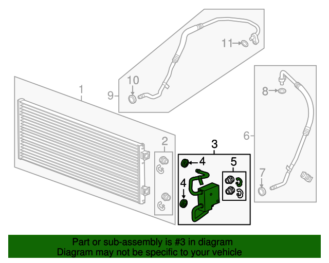 Original Transmission Fluid Cooler Thermal Bypass Valve for 20112016