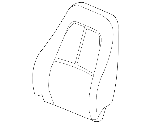 Cover Assembly, D/Seat Black Cushion                *Neutral - GM (10390753)