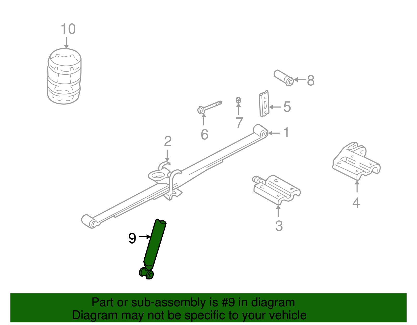 Shock Absorber - GM (12474691)