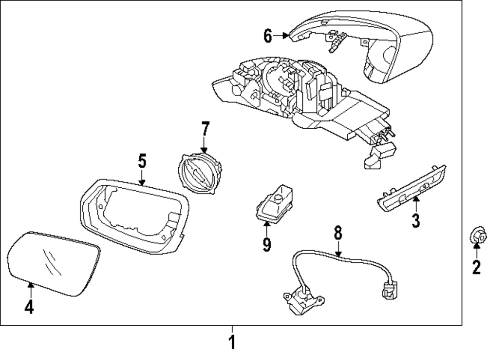 2021-2025 Genesis Holder 87615-T1000 | QuirkParts
