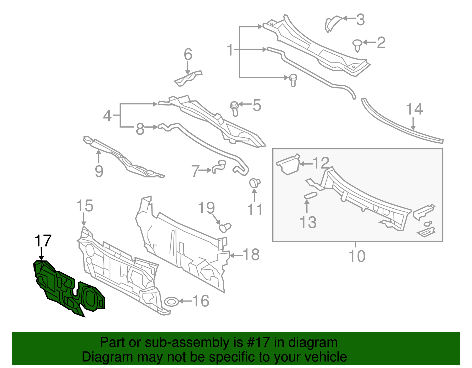 Engine Compartment Insulation - Toyota (55223-33180)