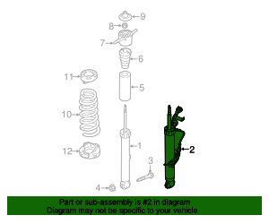 55308-J5450 - Shock 2018-2021 Kia Stinger | Genuine Kia Parts