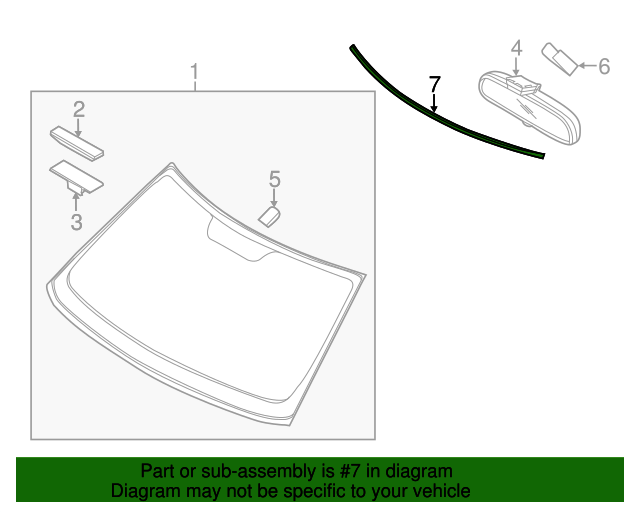 20142019 Kia Reveal Molding 86131B2000 Kia Automotive Parts