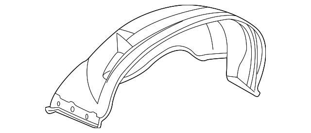 パーツ domo 1988-2000 GM Wheel Housing Side Panel 15995932 | Chevy OEM Parts
