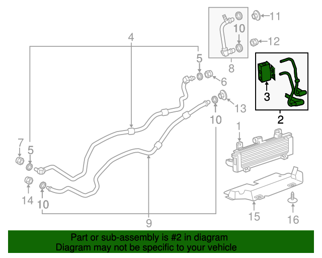 84444069 GM Transmission Cooler Bypass Valve GM Parts Store