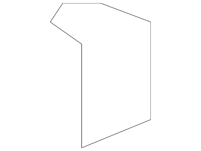 Driver Side Spare Wheel Stowage Tray Bracket - GM (96659672)